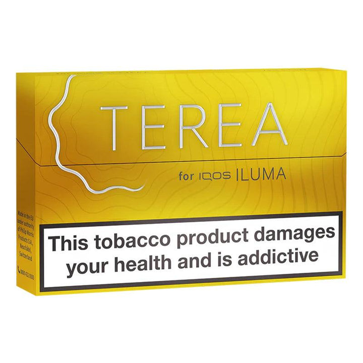 Yellow Terea For IQOS ILUMA | Free UK Delivery | Lincolnshire Vapours