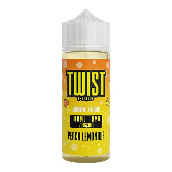 Twist E-Liquid - Peach Lemonade 100ml Shortfill