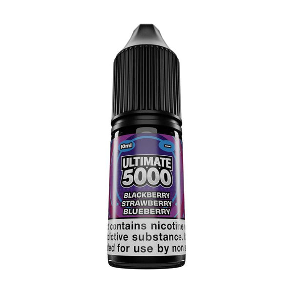 Ultimate 5000 - Blackberry Strawberry Blueberry Nic Salt 10ml | Free UK Delivery | Lincolnshire Vapours