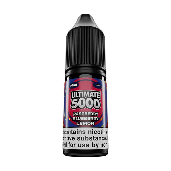 Ultimate 5000 - Raspberry Blueberry Lemon Nic Salt 10ml | Free UK Delivery | Lincolnshire Vapours