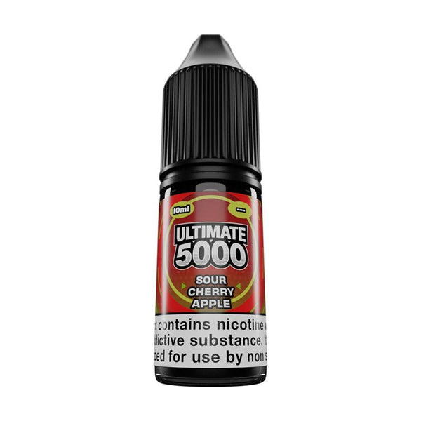 Ultimate 5000 - Sour Cherry Apple Nic Salt 10ml | Free UK Delivery | Lincolnshire Vapours