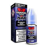 Vampire Vape Max - Blueberry Sour Raspberry Nic Salt 10ml