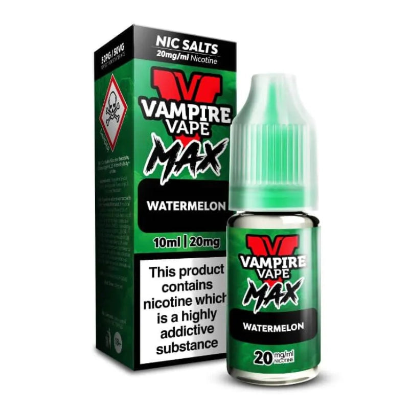 Vampire Vape Max - Watermelon Nic Salt 10ml - 10mg