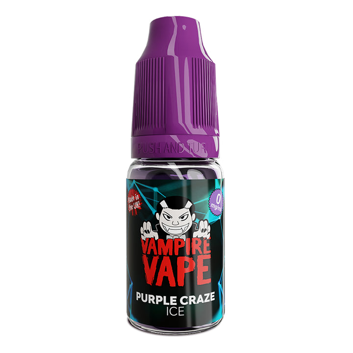 Vampire Vape - Purple Craze Ice 10ml E-Liquid | Lincolnshire Vapours