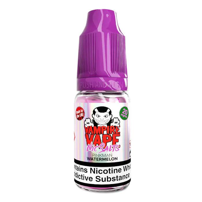 Vampire Vape - Pinkman Watermelon Nic Salt 10ml | Lincolnshire Vapours