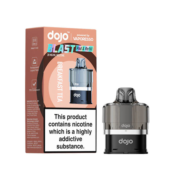 Vaporesso Dojo Blast 6000 - Breakfast Tea Prefilled Pod & Refill