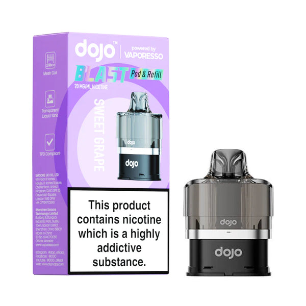 Vaporesso Dojo Blast 6000 - Sweet Grape Prefilled Pod & Refill