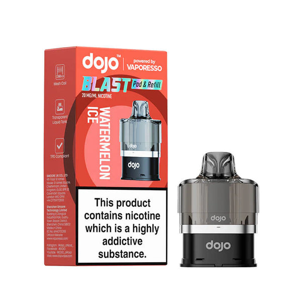 Vaporesso Dojo Blast 6000 - Watermelon Ice Prefilled Pod & Refill