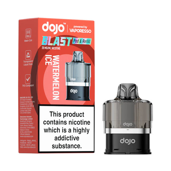 Vaporesso Dojo Blast 6000 - Watermelon Ice Prefilled Pod & Refill