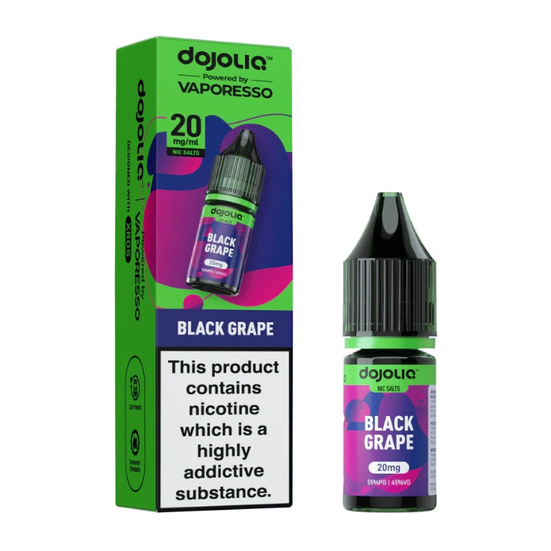 Vaporesso Dojoliq Nic Salt - Black Grape 10ml