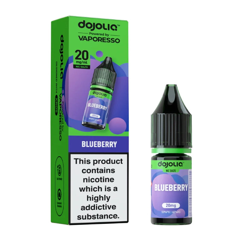 Vaporesso Dojoliq Nic Salt - Blueberry 10ml