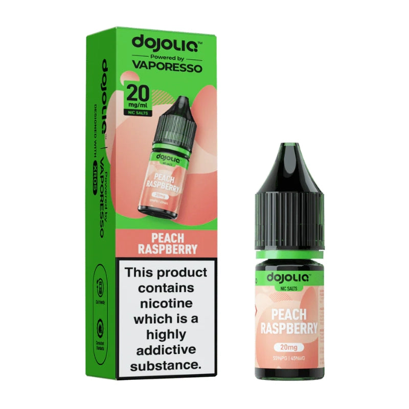 Vaporesso Dojoliq Nic Salt - Peach Raspberry 10ml