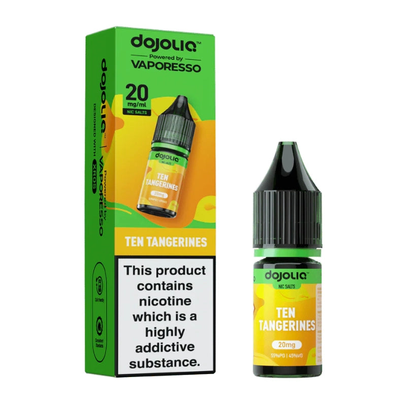 Vaporesso Dojoliq Nic Salt - Ten Tangerines 10ml