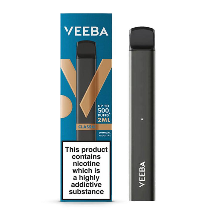 Veeba - Classic Disposable Vape | Free UK Delivery | Lincolnshire Vapours