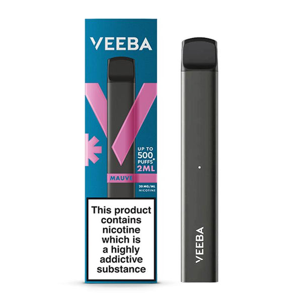 Veeba - Mauve Disposable Vape Veeba - Mauve Disposable Vape - Default Title | Free UK Delivery | Lincolnshire Vapours