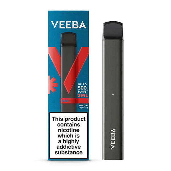 Veeba - Red Disposable Vape Veeba - Red Disposable Vape - Default Title | Free UK Delivery | Lincolnshire Vapours