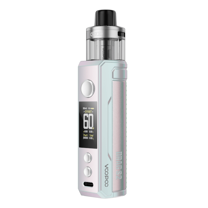 Voopoo Drag S2 Kit Voopoo Drag S2 Kit - Colourful Silver | Free UK Delivery | Lincolnshire Vapours