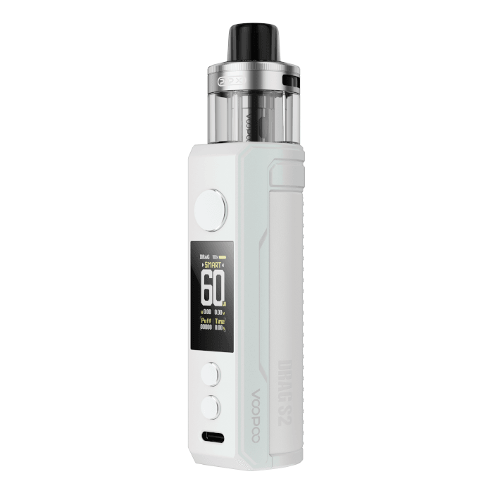 Voopoo Drag S2 Kit Voopoo Drag S2 Kit - Pear White | Free UK Delivery | Lincolnshire Vapours