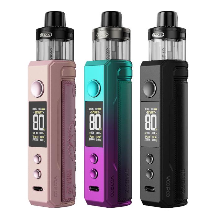 Voopoo Drag X2 Kit Voopoo Drag X2 Kit - Glow Pink | Free UK Delivery | Lincolnshire Vapours