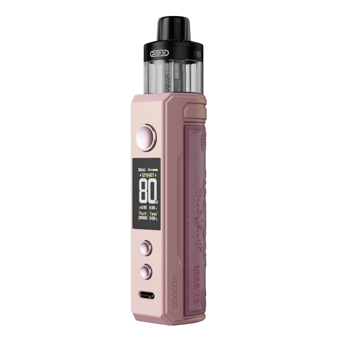 Voopoo Drag X2 Kit Voopoo Drag X2 Kit - Glow Pink | Free UK Delivery | Lincolnshire Vapours