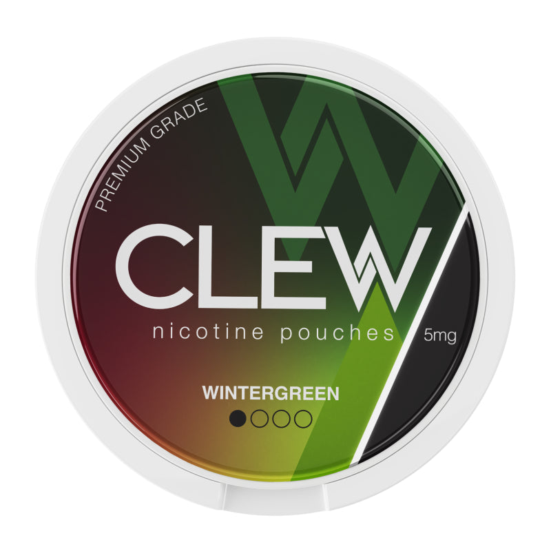 CLEW Nicotine Pouches - Wintergreen - 20PK