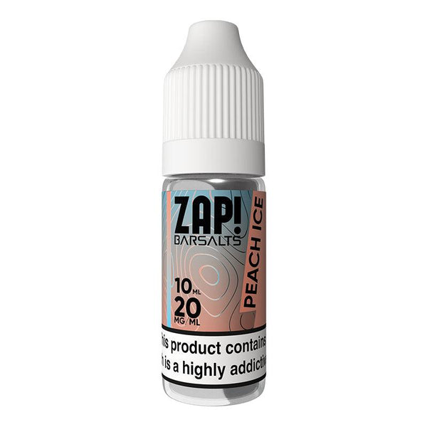 ZAP! Bar Salts - Peach Ice Nic Salt 10ml