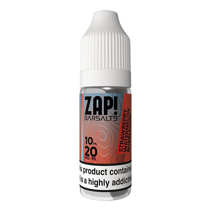 ZAP! Bar Salts - Strawberry Watermelon Bubblegum Nic Salt 10ml | Free UK Delivery | Lincolnshire Vapours