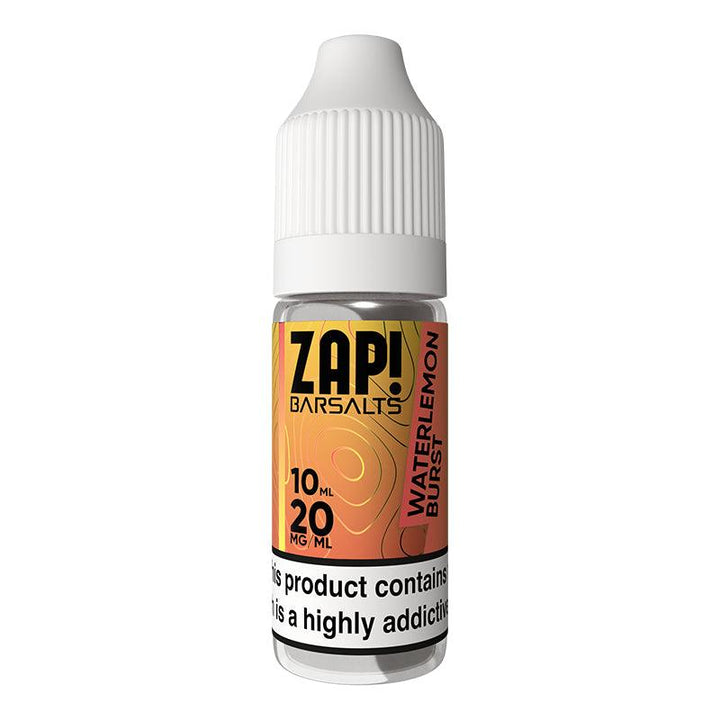 ZAP! Bar Salts - Watermelon Burst Nic Salt 10ml | Free UK Delivery | Lincolnshire Vapours