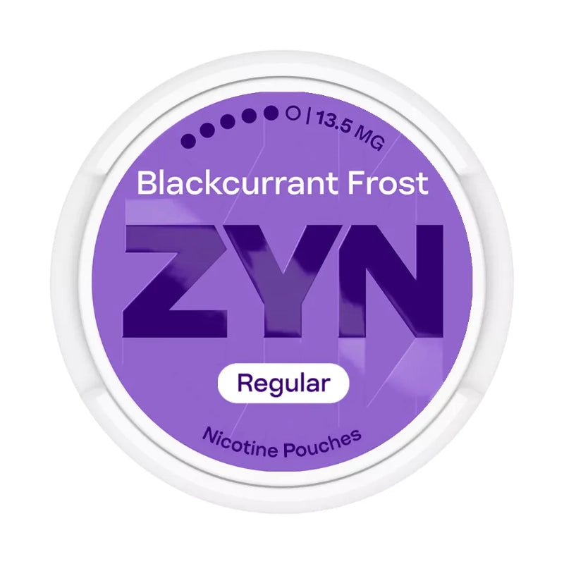 ZYN Regular - Blackcurrant Frost - 13.5mg Nicotine Pouches