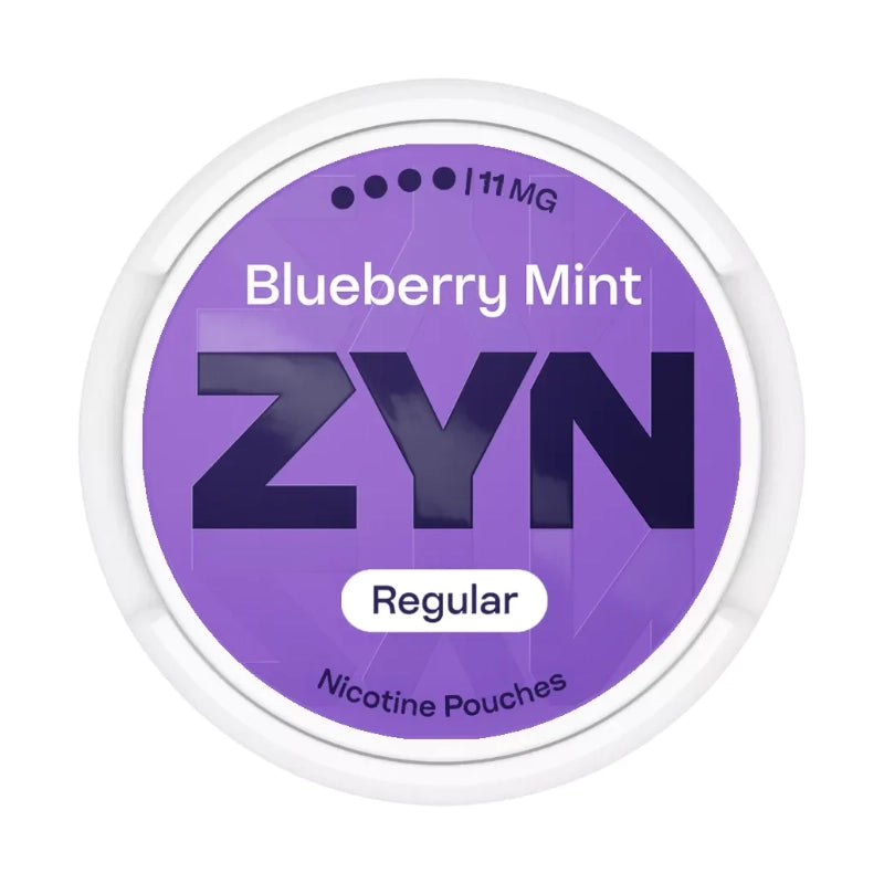 ZYN Regular - Blueberry Mint - 11mg Nicotine Pouches