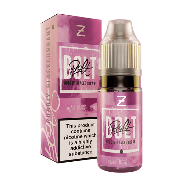 Bolt - Bubbly Blackcurrant 10ml Bolt - Bubbly Blackcurrant 10ml - undefined | Free UK Delivery | Lincolnshire Vapours