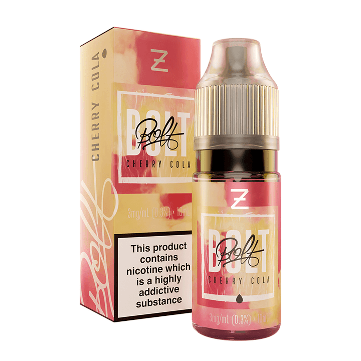 Bolt - Cherry Cola 10ml Bolt - Cherry Cola 10ml - undefined | Free UK Delivery | Lincolnshire Vapours