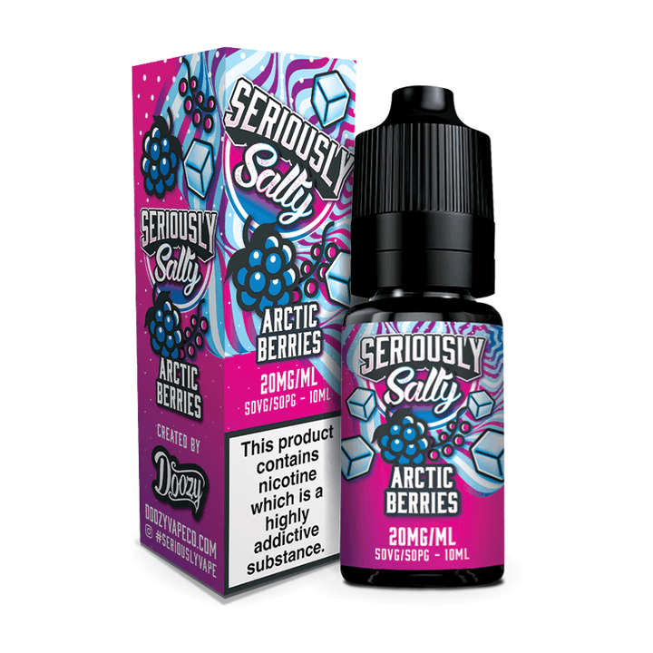 Seriously Salty - Arctic Berries Nic Salt 10ml | Free UK Delivery | Lincolnshire Vapours