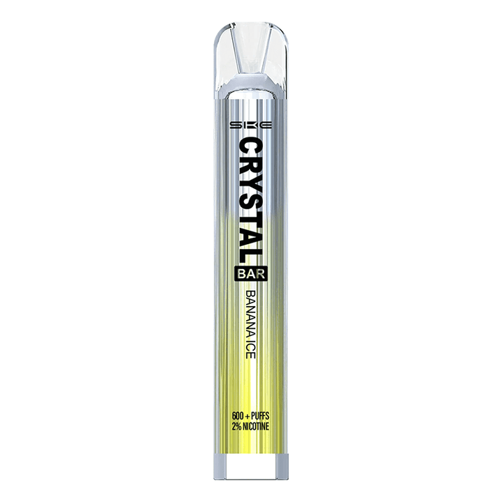 SKE Crystal Bar - Banana Ice Disposable Vape | Free UK Delivery | Lincolnshire Vapours