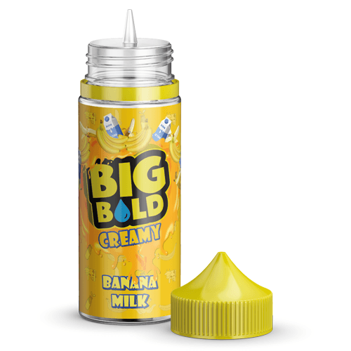 Big Bold Creamy - Banana Milk 100ml Shortfill | Free UK Delivery | Lincolnshire Vapours