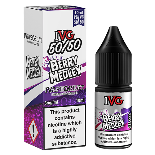 IVG 50/50 - Berry Medley 10ml IVG 50/50 - Berry Medley 10ml - undefined | Free UK Delivery | Lincolnshire Vapours