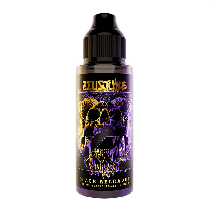 Zeus Juice - Black Reloaded 100ml | Free UK Delivery | Lincolnshire Vapours