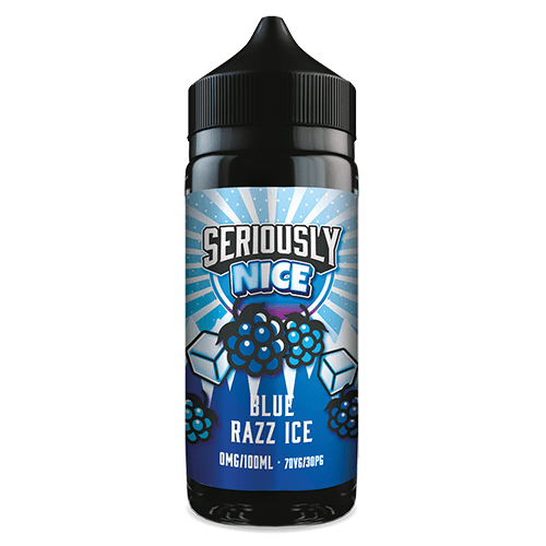 Seriously Nice - Blue Razz Ice 100ml Shortfill Seriously Nice - Blue Razz Ice 100ml Shortfill - undefined | Free UK Delivery | Lincolnshire Vapours