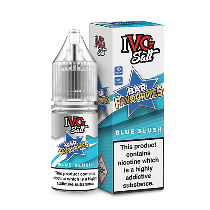 IVG Salt Bar Favourites - Blue Slush 10ml | Free UK Delivery | Lincolnshire Vapours