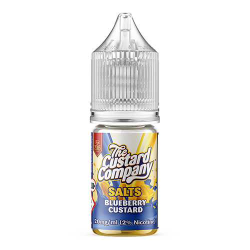 The Custard Company Salts - Blueberry Custard 10ml The Custard Company Salts - Blueberry Custard 10ml - undefined | Free UK Delivery | Lincolnshire Vapours