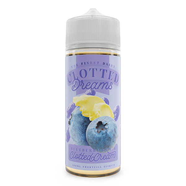 Clotted Dreams - Blueberry Jam & Clotted Cream 100ml Shortfill Clotted Dreams - Blueberry Jam & Clotted Cream 100ml Shortfill - undefined | Free UK Delivery | Lincolnshire Vapours