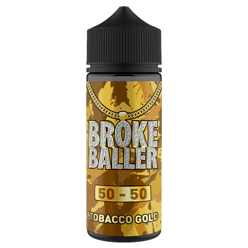 Broke Baller - Tobacco Gold 80ml Shortfill Broke Baller - Tobacco Gold 80ml Shortfill - undefined | Free UK Delivery | Lincolnshire Vapours