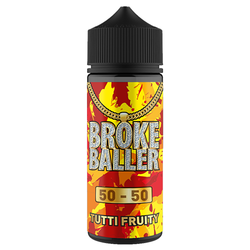 Broke Baller - Tuti Fruti 80ml Shortfill Broke Baller - Tuti Fruti 80ml Shortfill - undefined | Free UK Delivery | Lincolnshire Vapours