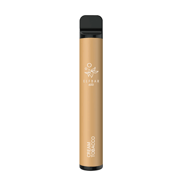 Elf Bar 600 Cream Tobacco Disposable Vape | Free UK Delivery | Lincolnshire Vapours