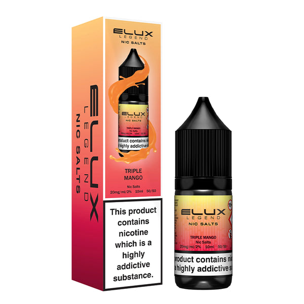 Elux Legend Nic Salts - Triple Mango 10ml Elux Legend Nic Salts - Triple Mango 10ml - undefined | Free UK Delivery | Lincolnshire Vapours