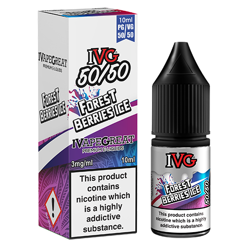 IVG 50/50 - Forest Berries Ice 10ml IVG 50/50 - Forest Berries Ice 10ml - undefined | Free UK Delivery | Lincolnshire Vapours