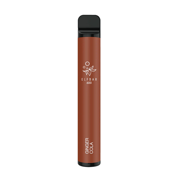 Elf Bar 600 Ginger Cola Disposable Vape | Free UK Delivery | Lincolnshire Vapours