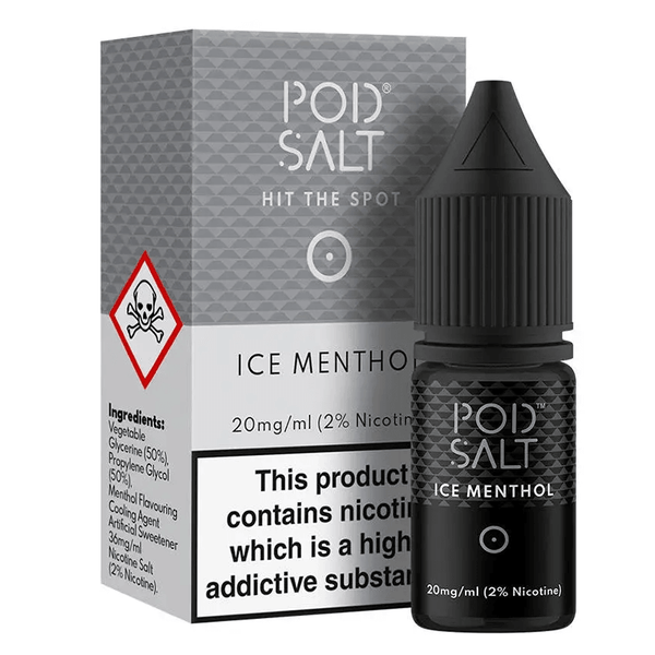 Pod Salt - Ice Menthol 10ml Pod Salt - Ice Menthol 10ml - undefined | Free UK Delivery | Lincolnshire Vapours
