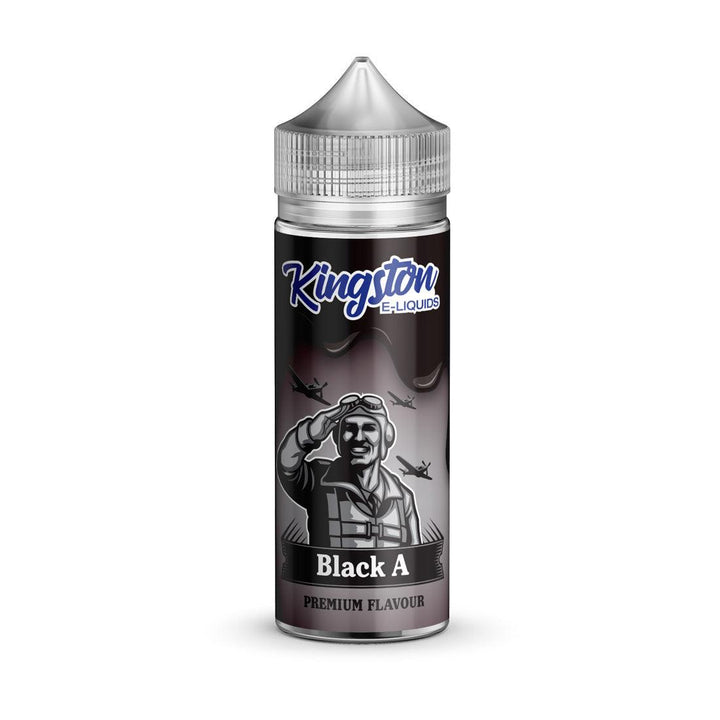 Kingston - Black A 100ml Shortfill Kingston - Black A 100ml Shortfill - undefined | Free UK Delivery | Lincolnshire Vapours