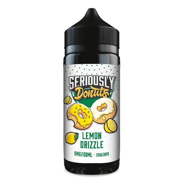 Seriously Donuts - Lemon Drizzle 100ml Shortfill Seriously Donuts - Lemon Drizzle 100ml Shortfill - undefined | Free UK Delivery | Lincolnshire Vapours